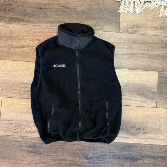 Vintage Columbia Fleece Vest Size Lrg - Picture 1 of 2